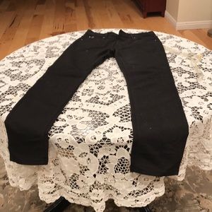Penguin black denim pants